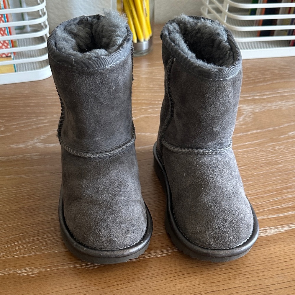 UGG Kids Gray Boots